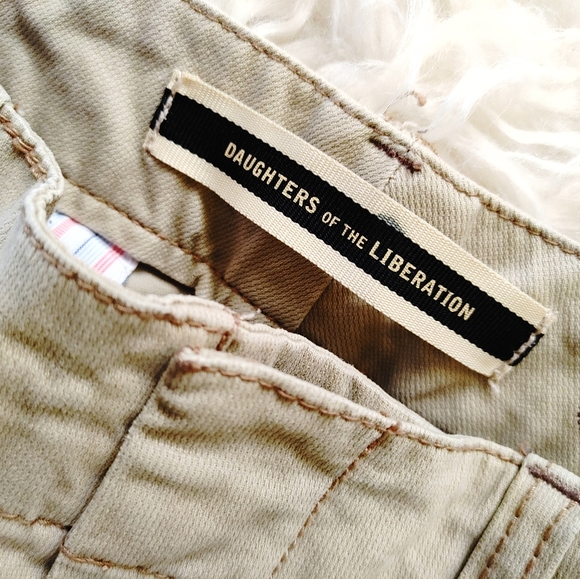 Daughters of the Liberation Anthropologie Pants Size 4 - Picture 3 of 4